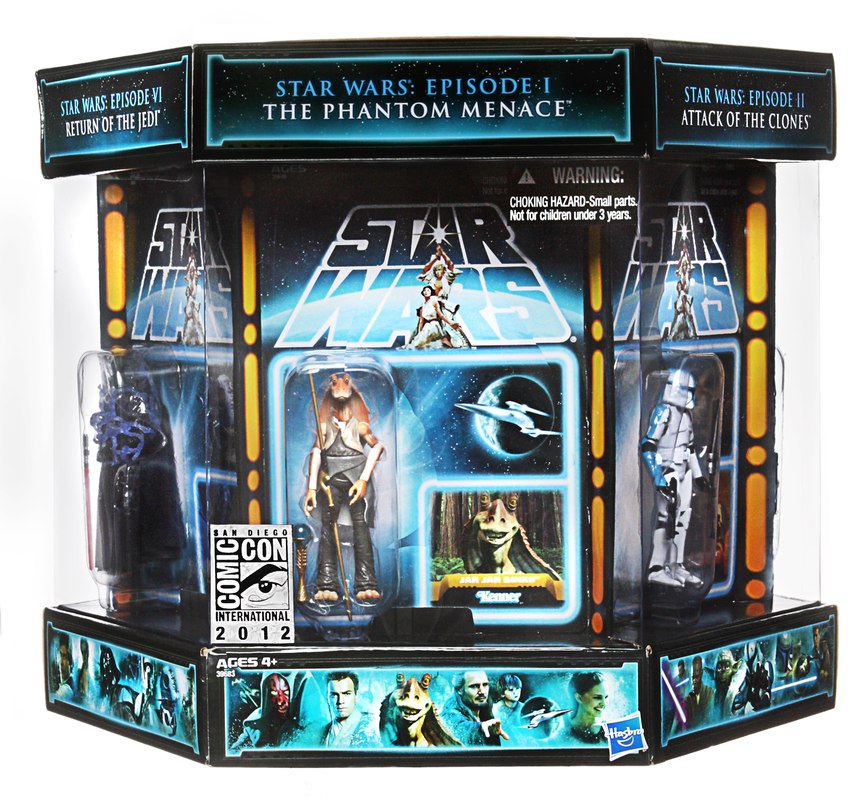 New SDCC Exclusive Carbon Freezing Chamber Multipack With Frozen